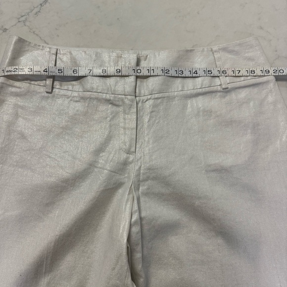 NWT Studio JPR Cream Iridescent Women’s Slacks Size 14 - Picture 7 of 9